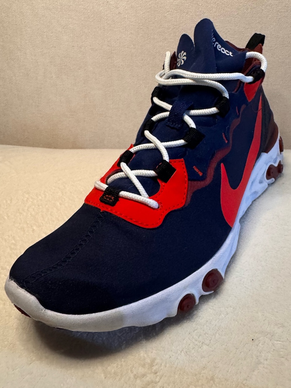 Nike React Element 55 'Rabid Panda' (CJ0769-400) - Men’s Size 10.5 running shoes